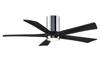 Matthews Fan Company - IR5HLK-CR-BK-52 - 52" Ceiling Fan - Irene-5HLK - Polished Chrome