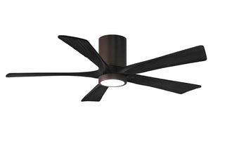 Matthews Fan Company - IR5HLK-TB-BK-52 - 52" Ceiling Fan - Irene-5HLK - Textured Bronze