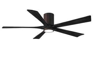 Matthews Fan Company - IR5HLK-TB-BK-60 - 60" Ceiling Fan - Irene-5HLK - Textured Bronze