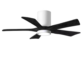 Matthews Fan Company - IR5HLK-WH-BK-42 - 42" Ceiling Fan - Irene-5HLK - Gloss White
