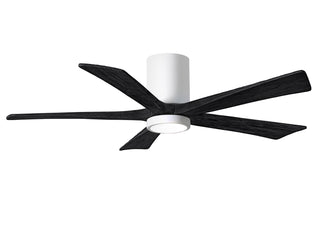 Matthews Fan Company - IR5HLK-WH-BK-52 - 52" Ceiling Fan - Irene-5HLK - Gloss White