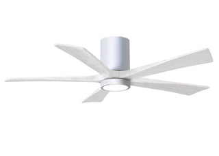 Matthews Fan Company - IR5HLK-WH-MWH-52 - 52" Ceiling Fan - Irene-5HLK - Gloss White