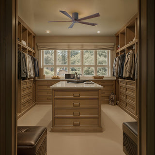 Irene-5H 60" Ceiling Fan in Textured Bronze