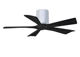 Matthews Fan Company - IR5H-WH-BK-42 - 42" Ceiling Fan - Irene-5H - Gloss White