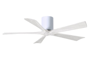 Matthews Fan Company - IR5H-WH-MWH-52 - 52" Ceiling Fan - Irene-5H - Gloss White