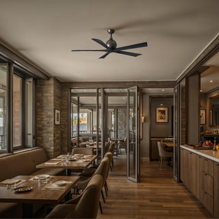 Irene-5 60" Ceiling Fan in Textured Bronze
