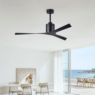 Molly 56" Ceiling Fan in Matte Black
