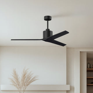 Mollywood 60" Ceiling Fan in Matte Black