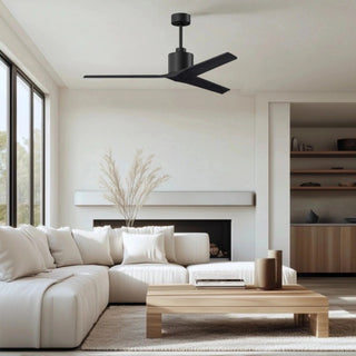 Mollywood 60" Ceiling Fan in Matte Black