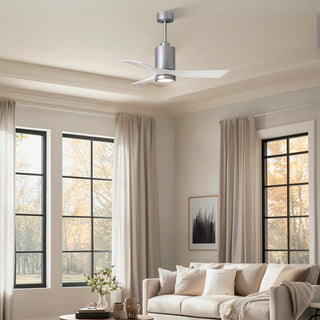 Patricia-3 42" Ceiling Fan in Brushed Nickel