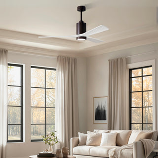 Patricia-3 60" Ceiling Fan in Textured Bronze
