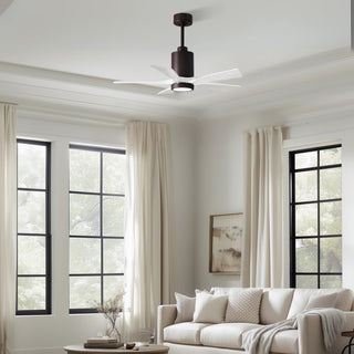 Patricia-5 42" Ceiling Fan in Textured Bronze