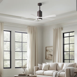 Patricia-5 52" Ceiling Fan in Textured Bronze