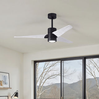 Super Janet 52" Ceiling Fan in Matte Black