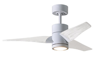 Matthews Fan Company - SJ-WH-MWH-42 - 42" Ceiling Fan - Super Janet - Gloss White