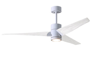 Matthews Fan Company - SJ-WH-MWH-52 - 52" Ceiling Fan - Super Janet - Gloss White