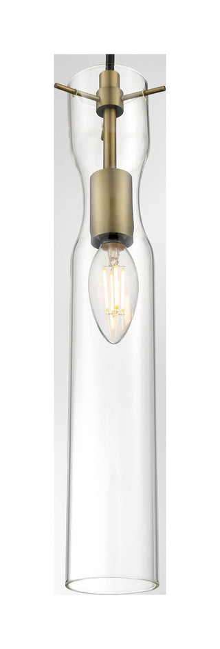 Spyglass One Light Mini Pendant in Vintage Brass