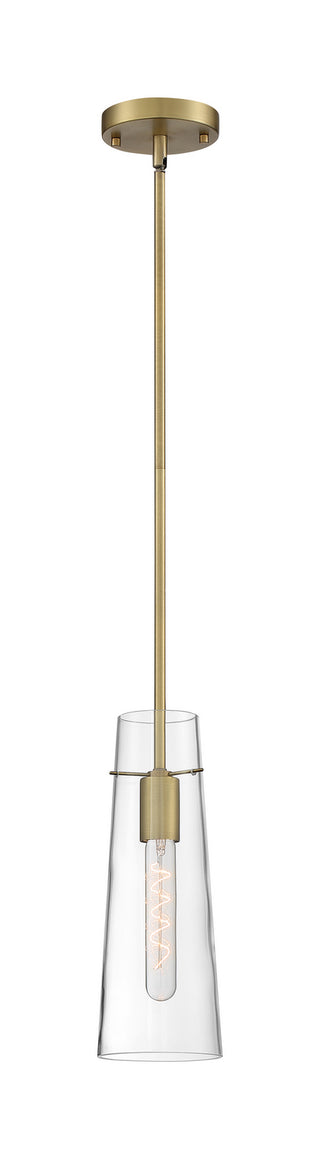 Alondra One Light Mini Pendant in Vintage Brass