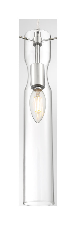 Spyglass One Light Mini Pendant in Polished Nickel