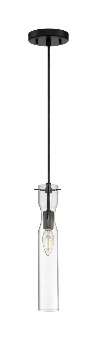 Spyglass One Light Mini Pendant in Black