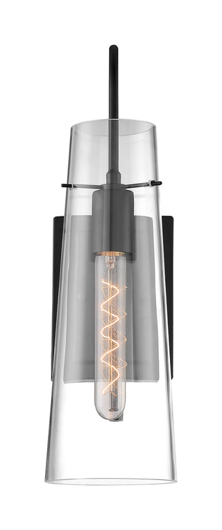Alondra One Light Wall Sconce in Black
