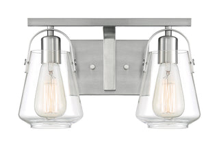 Skybridge Two Light Vanity in Brushed Nickel