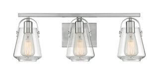 Skybridge Three Light Vanity in Brushed Nickel
