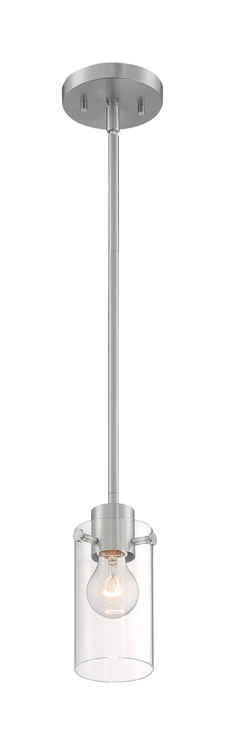 Sommerset One Light Mini Pendant in Brushed Nickel