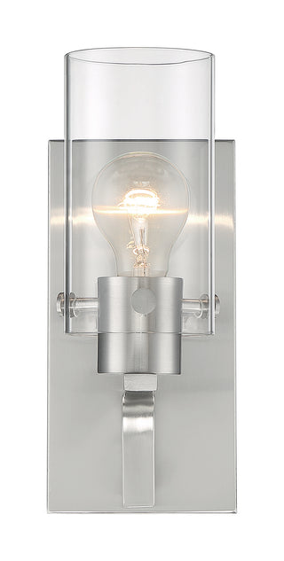 Sommerset One Light Vanity in Brushed Nickel