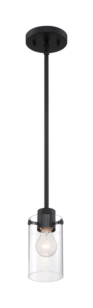 Sommerset One Light Mini Pendant in Matte Black