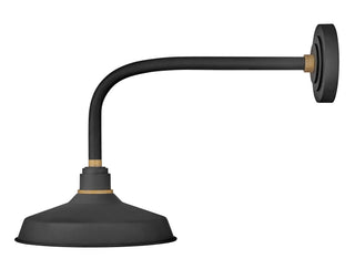 Foundry Classic Medium Wall Mount Barn Light in Textured Black