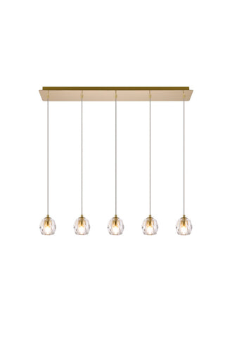 Elegant Lighting - 3505D32G - LED Pendant - Eren - Gold