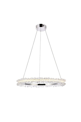 Elegant Lighting - 3506D26C - LED Pendant - Laurel - Chrome