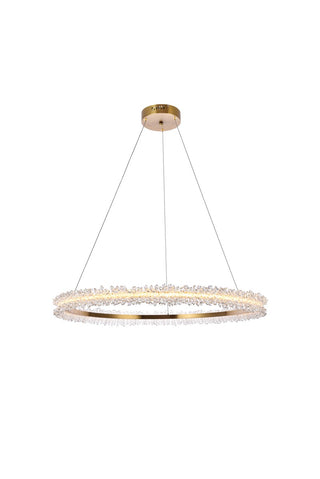 Elegant Lighting - 3506D34G - LED Pendant - Laurel - Gold