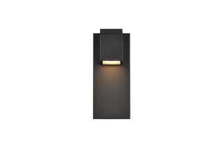 Elegant Lighting - LDOD4007BK - LED Outdoor Wall Lamp - Raine - black