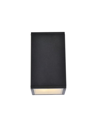 Elegant Lighting - LDOD4041BK - Outdoor Wall Mount - Raine - black