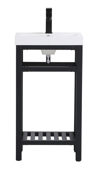 Elegant Lighting - VF14018BK - Single Bathroom Vanity - Raya - black