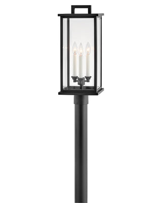 Hinkley - 20011BK - LED Post Top or Pier Mount Lantern - Weymouth - Black