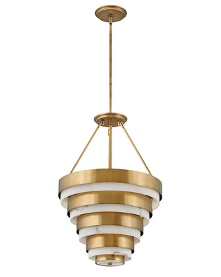 Hinkley - 30184HB - LED Pendant - Echelon - Heritage Brass