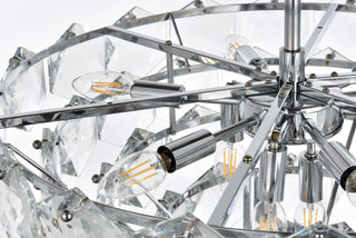 Adaline 24 inch Chandelier in Chrome