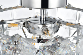 Adaline 16 inch Flush Mount in Chrome