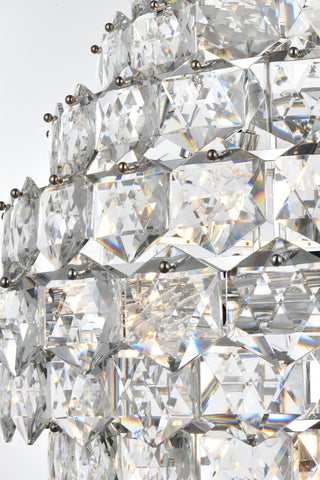 Adaline 36 inch Chandelier in Chrome