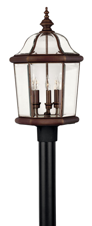 Hinkley - 2451CB - LED Post Top or Pier Mount Lantern - Augusta - Copper Bronze