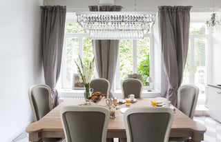 Josephine 36 inch Rectangular Chandelier in Chrome