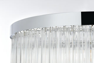 Harlow 32 inch Chandelier in Chrome