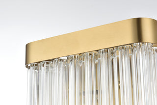 Harlow 9 inch Wall Sconce in Satin Gold