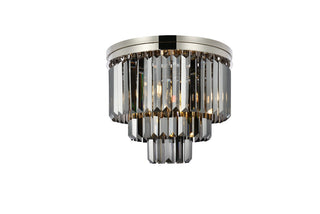 Elegant Lighting - 1231F20PN-SS/RC - Nine Light Flush Mount - Sydney - Polished nickel