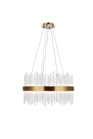 Elegant Lighting - 3000D25G - 16 Light Chandelier - Dallas - gold
