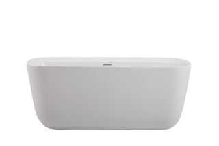 Elegant Lighting - BT10559GW - Bathtub - Calum - glossy white