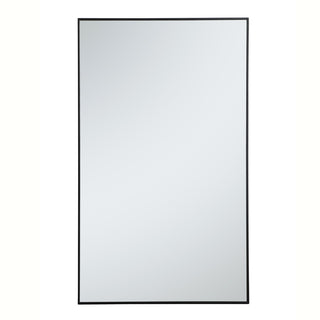 Elegant Lighting - MR43660BK - Mirror - Monet - Black